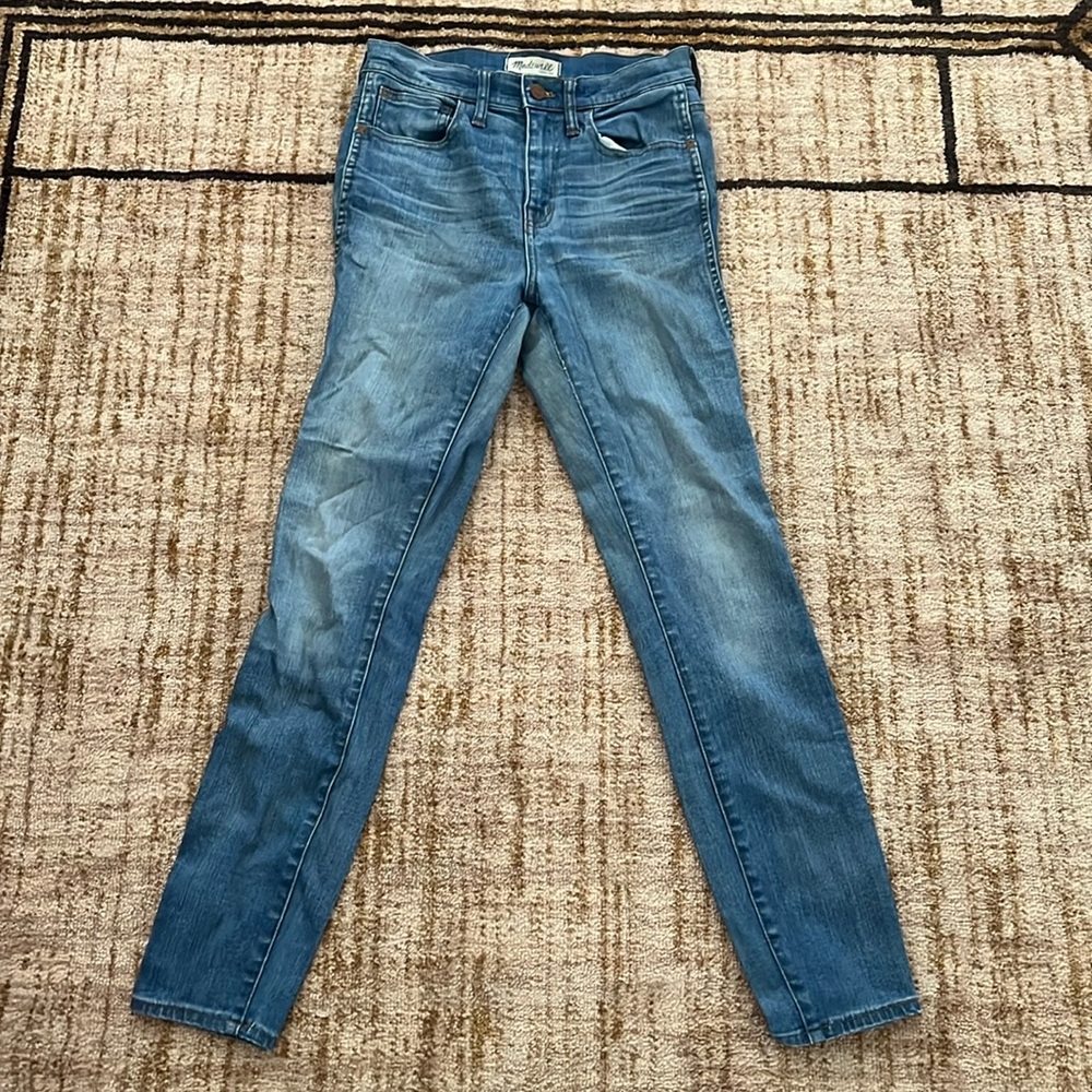 Madewell 10” high riser skinny skinny jeans